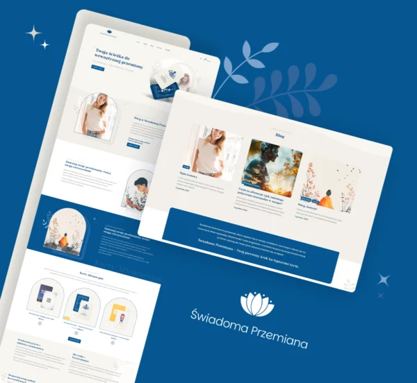 projekt sklepu internetowego z kartami afirmacyjnymi